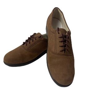 SAS Carmel Suede Lace Up Rubber Sole NWT